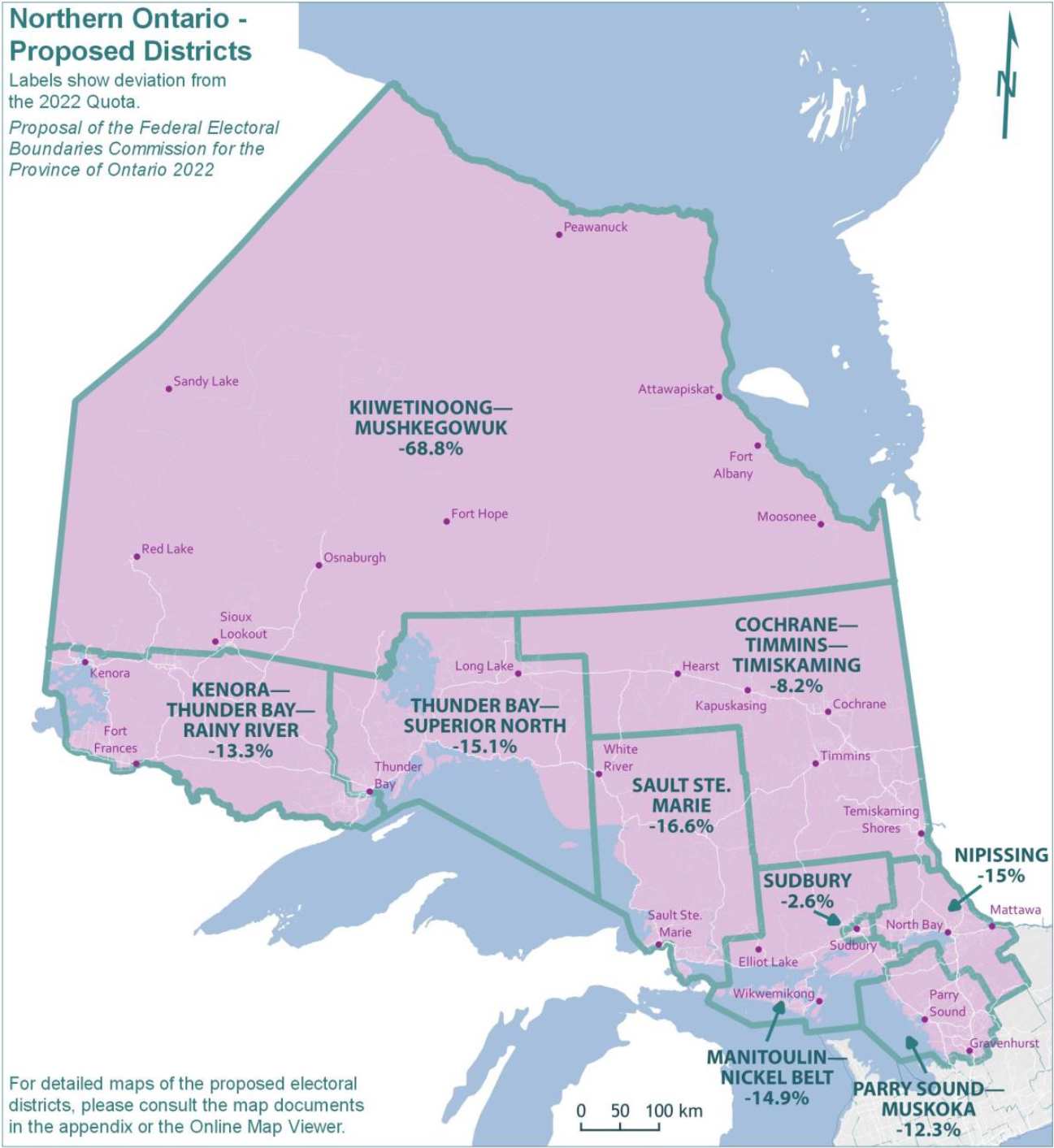 Federal Electoral Districts Redistribution - Municipality Of Red Lake